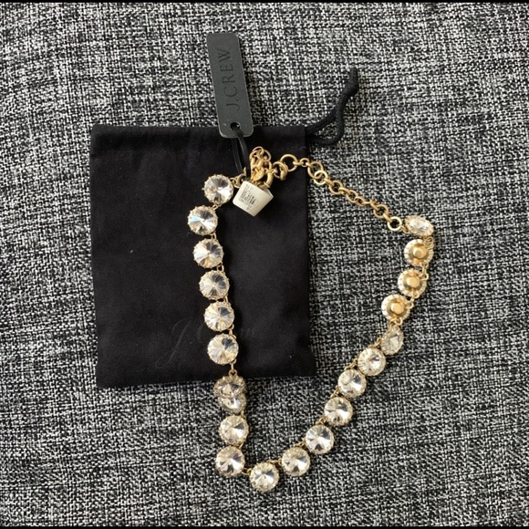 J. CREW | Venus Flytrap Crystal Necklace - Picture 3 of 3